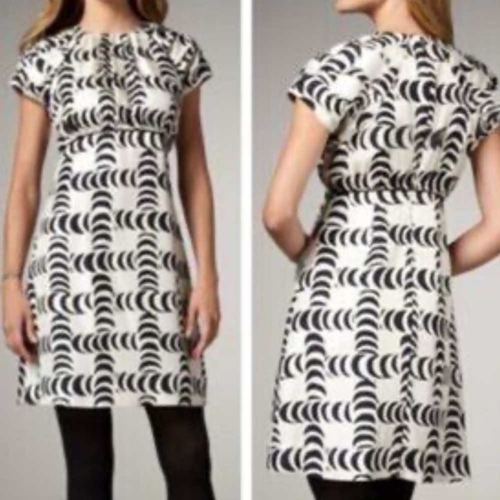 Tory Burch Shirley Crescent Print Dress